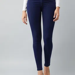 DOLCE CRUDO Women Skinny Fit Stretchable Jeans-image-97