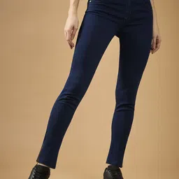 DOLCE CRUDO Women Skinny Fit Stretchable Jeans-picture-24
