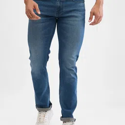 SPYKAR Men Light Fade Mid Rise Clean Look Stretchable Jeans-picture-20