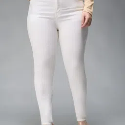 Miss Chase A+ Women Skinny Fit High-Rise Light Fade Stretchable Jeans-picture-37