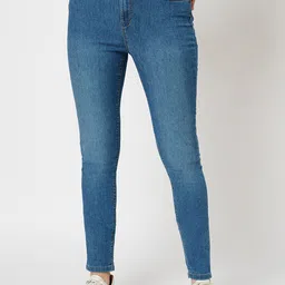 ONLY Women Skinny Fit High-Rise Clean Look Light Fade Stretchable Jeans-picture-22