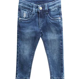 U.S. Polo Assn. Kids Boys Classic Slim Fit High Rise Light Fade Stretchable Jeans-picture-22