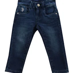 U.S. Polo Assn. Kids Boys Classic Slim Fit Light Fade Stretchable Jeans-picture-44