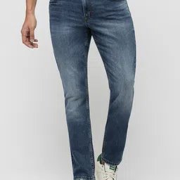 Jack & Jones Men Slim Fit Light Fade Clean Look Stretchable Jeans-picture-30