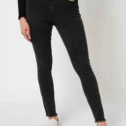 ONLY Women Skinny Fit Clean Look Mid-Rise Stretchable Jeans-picture-29