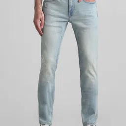 Jack & Jones Men Ben Mildly Distressed Heavy Fade Stretchable Jeans-picture-39