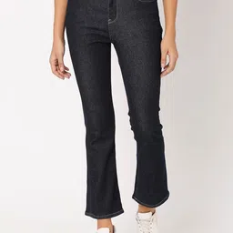 SPYKAR Women Blue Elissa Bootcut High-Rise Jeans-image-6