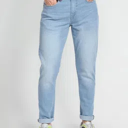 Flying Machine Men Slim Fit Light Fade Clean Look Jeans-picture-30