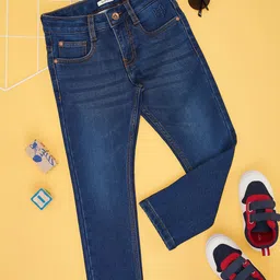 Pantaloons Junior Boys Slim Fit Light Fade Jeans-picture-14