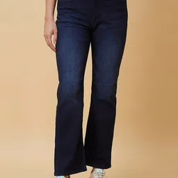 Being Human Women Bootcut Clean Look Stretchable Light Fade Jeans-image-97