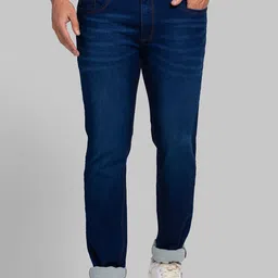 Park Avenue Men Slim Fit Light Fade Jeans-picture-32