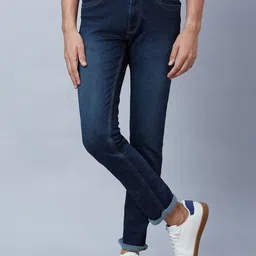 Park Avenue Men Slim Fit Light Fade Jeans-image-89