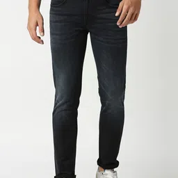 Pepe Jeans Men Clean Look Tapered Fit Low-Rise Light Fade Cotton Jeans-picture-35