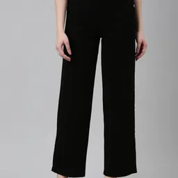 SHOWOFF Women High-Rise Cotton Wide Leg Jeans-image-72