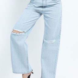 Tokyo Talkies Women Blue Flared Clean look Regular Fit Cotton Jeans-picture-43