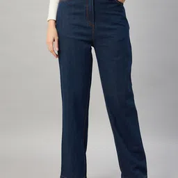 Chemistry Women High-Rise Clean Look Pure Cotton Jeans-image-30