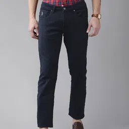 u.s. polo assn. denim co. U S Polo Assn Denim Co Men Navy Blue Slim Fit Stretchable Casual Jeans-picture-28