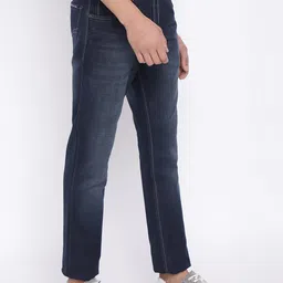 Cantabil Men Blue Jean Light Fade Jeans image 3
