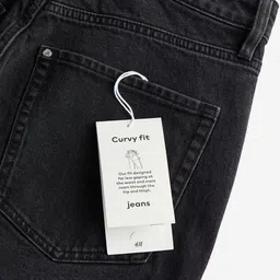 H&M Women Curvy Fit Slim High Jeans image 2