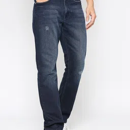 Being Human Men Mid Rise Bootcut Clean Look Light Fade Jeans image 2