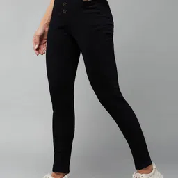 DOLCE CRUDO Women Skinny Fit High-Rise Stretchable Jeans-image-70