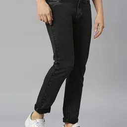 HJ HASASI Men Relaxed Fit Stretchable Jeans image 3