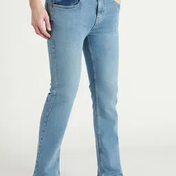 Dennis Lingo Men Mid-Rise Bootcut Light Fade Stretchable Jeans image 2