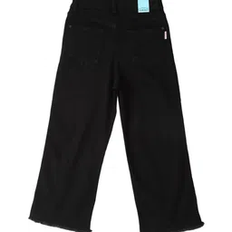 Allen Solly Junior Girls Mid-Rise Clean Look Stretchable Jeans image 2