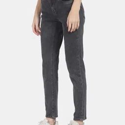 u.s. polo assn. U S Polo Assn Women Black Slim Fit Heavy Fade Jeans image 2