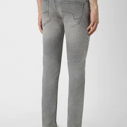 Peter England Casuals Men Skinny Fit Heavy Fade Clean Look Stretchable Jeans image 4