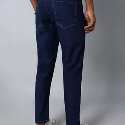 High Star Men Tapered Fit Mid-Rise Clean Look Stretchable Jeans image 4