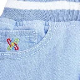 Knit N Knot Boys Slash Knee Stretchable Jeans image 3