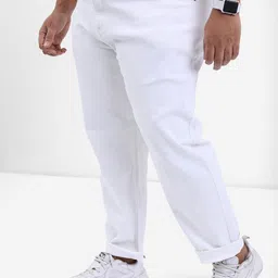 HIGHLANDER Plus Size Men Mid-Rise Slim Fit Stretchable Jeans image 5