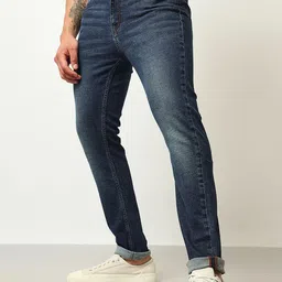 Lee Men Slim Fit Light Fade Stretchable Cotton Regular Jeans image 2