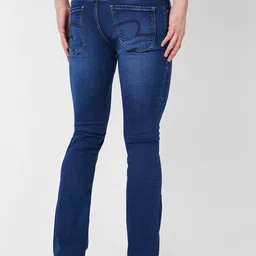 SPYKAR Men Bootcut Heavy Fade Clean Look Stretchable Jeans image 4