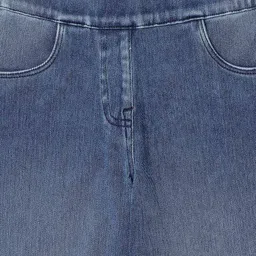 Allen Solly Junior Girls Low Distress Light Fade Jeans image 3