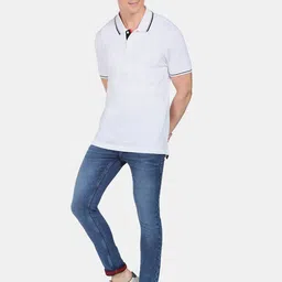 AD By Arvind Men Blue Skinny Fit Mid Rise Heavy Fade Jeans image 4