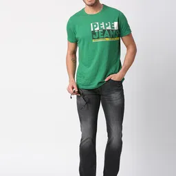 Pepe Jeans Men Solid Cotton Heavy Fade Stretchable Jeans image 4
