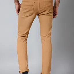 Cantabil Men Mid-Rise Clean Look Cotton Jeans image 2