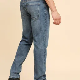 LOVEGEN Men Slim Fit Light Fade Clean Look Non Stretchable Cotton Jeans image 5