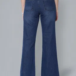 Flying Machine Women Mid-Rise Bootcut Fit Clean Look Non Stretchable Jeans image 4