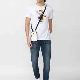 Peter England Casuals Men Skinny Fit Light Fade Jeans image 4