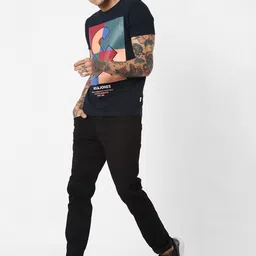 Jack & Jones Men Black Slim Fit Jeans image 4