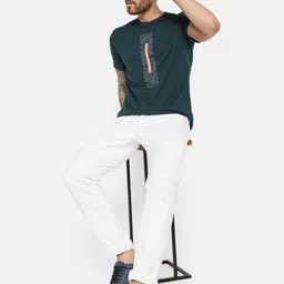 Octave Men Clean Look Cropped No Fade Jeans image 2