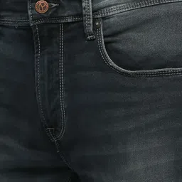 Pepe Jeans Men Black Slim Fit Highly Distressed Stretchable Jeans image 5