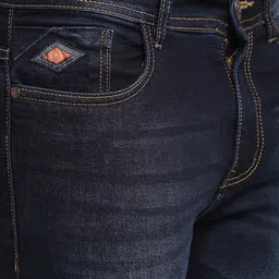 LOUIS STITCH Men Slim Fit Light Fade Clean Look Stretchable Jeans image 2