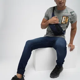 Jack & Jones Men Slim Fit Light Fade Clean Look Stretchable Jeans image 5