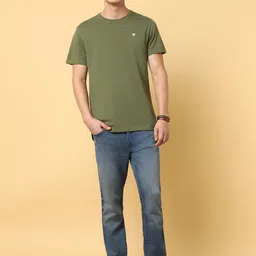 Wrangler Men Slim Fit Mid-Rise Light Fade Stretchable Jeans-image-40