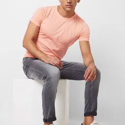 SPYKAR Men Slim Fit Low-Rise Clean Look Heavy Fade Whiskers Stretchable Jeans image 4