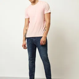 Lee Men Bruce Skinny Fit Mid-Rise Clean Look Heavy Fade Stretchable Jeans-picture-19